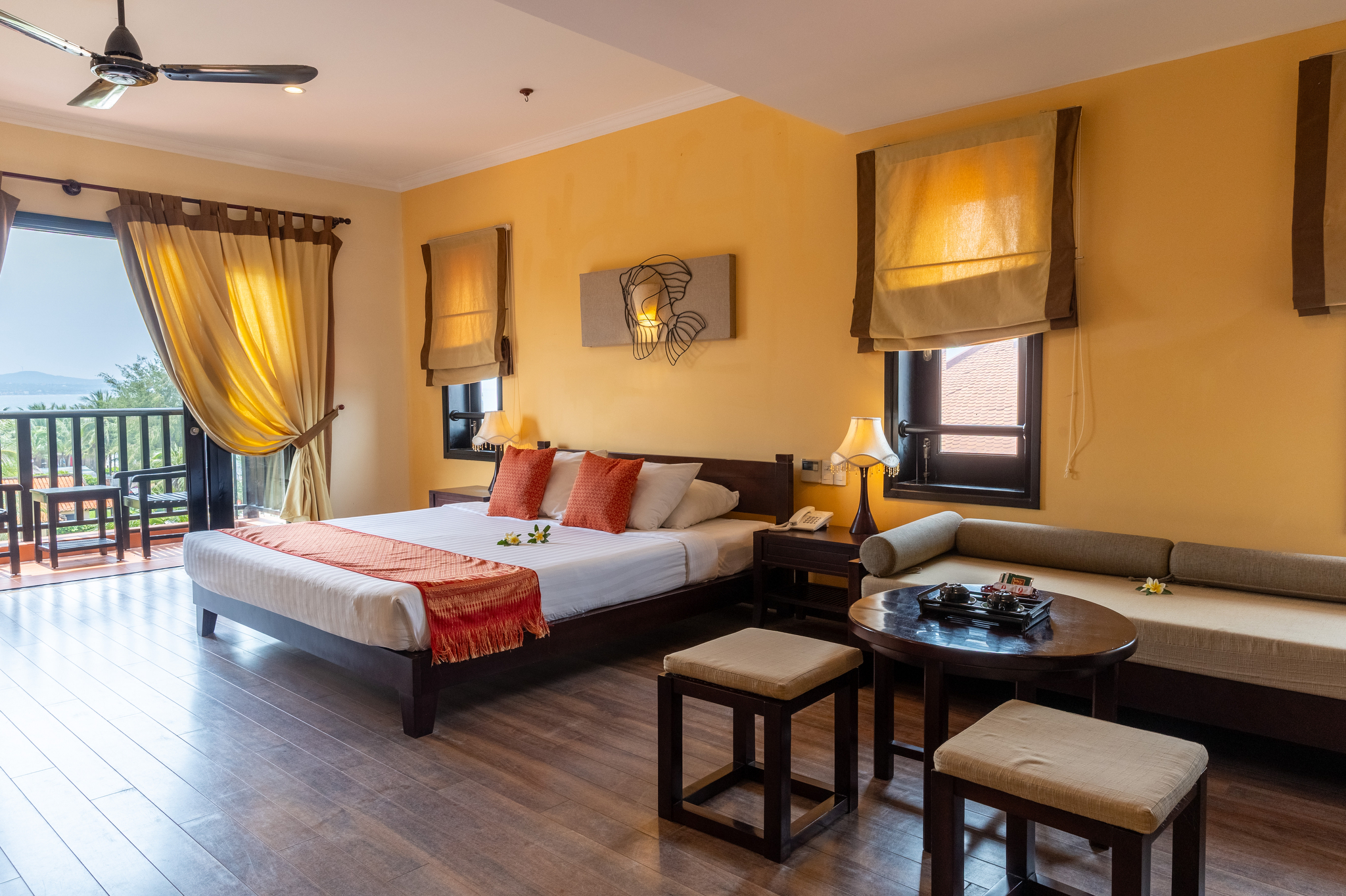 Семейный номер Делюкс с видом на сад